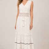 Milica | Boho maxi obleka s výstrihom do V