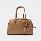 A smooth-looking patchwork handbag