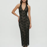 Gizela | Romantické maxi obleka