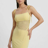 Hilda | Boho maxi obleka